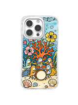 Ocean Garden Drummer pattern iPhone 15 Pro Max case