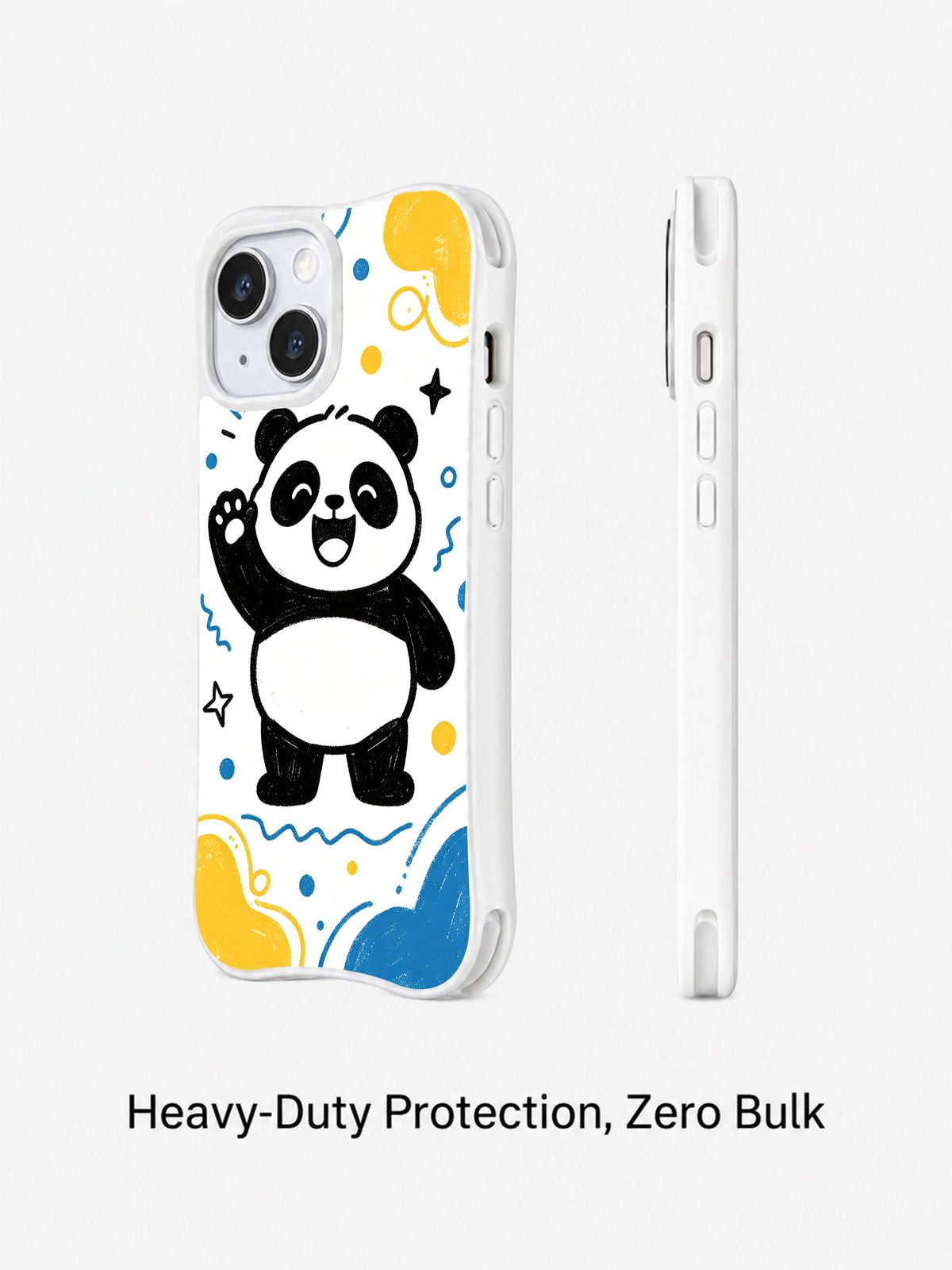Happy Panda Energy iPhone 13 case lifestyle commerce view 2