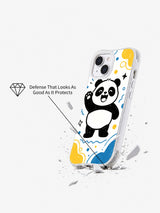 Happy Panda Energy iPhone 13 case lifestyle commerce view 3