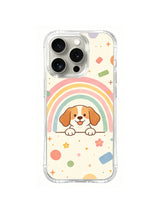 Candy Arch Puppy pattern iPhone 14 Pro case
