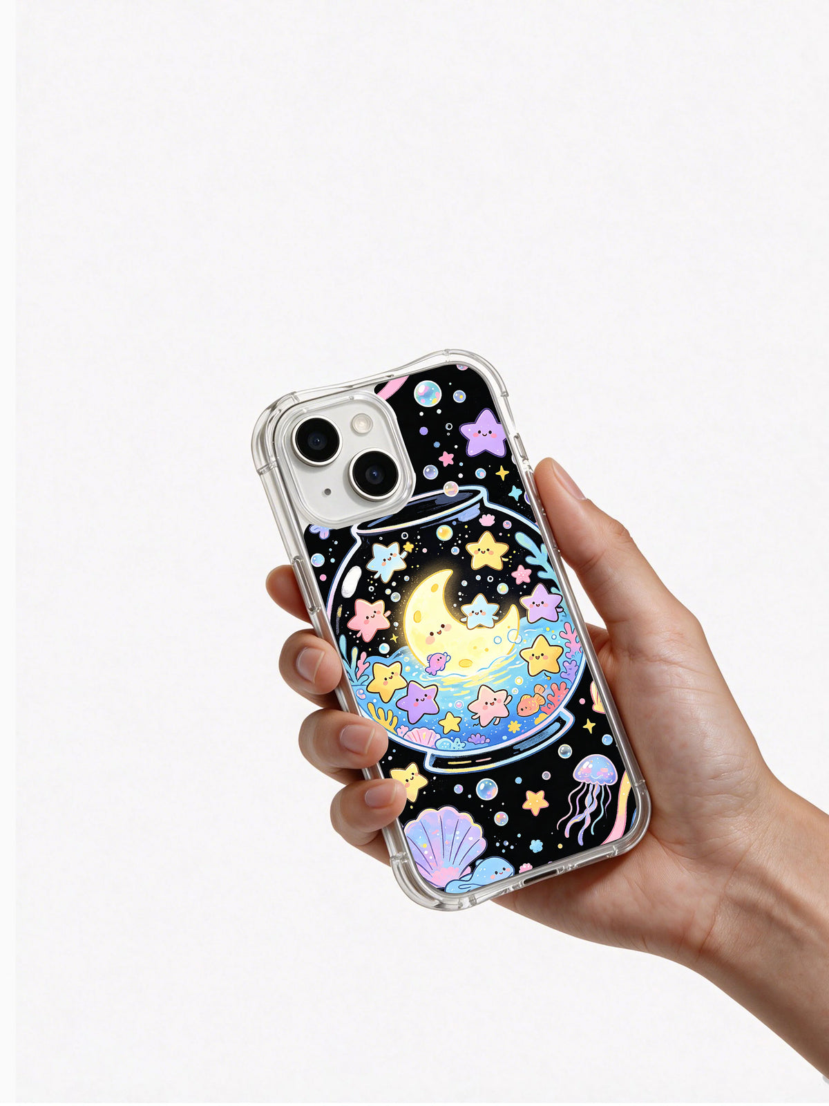 Product or handheld view of the Happy Star Aquarium case