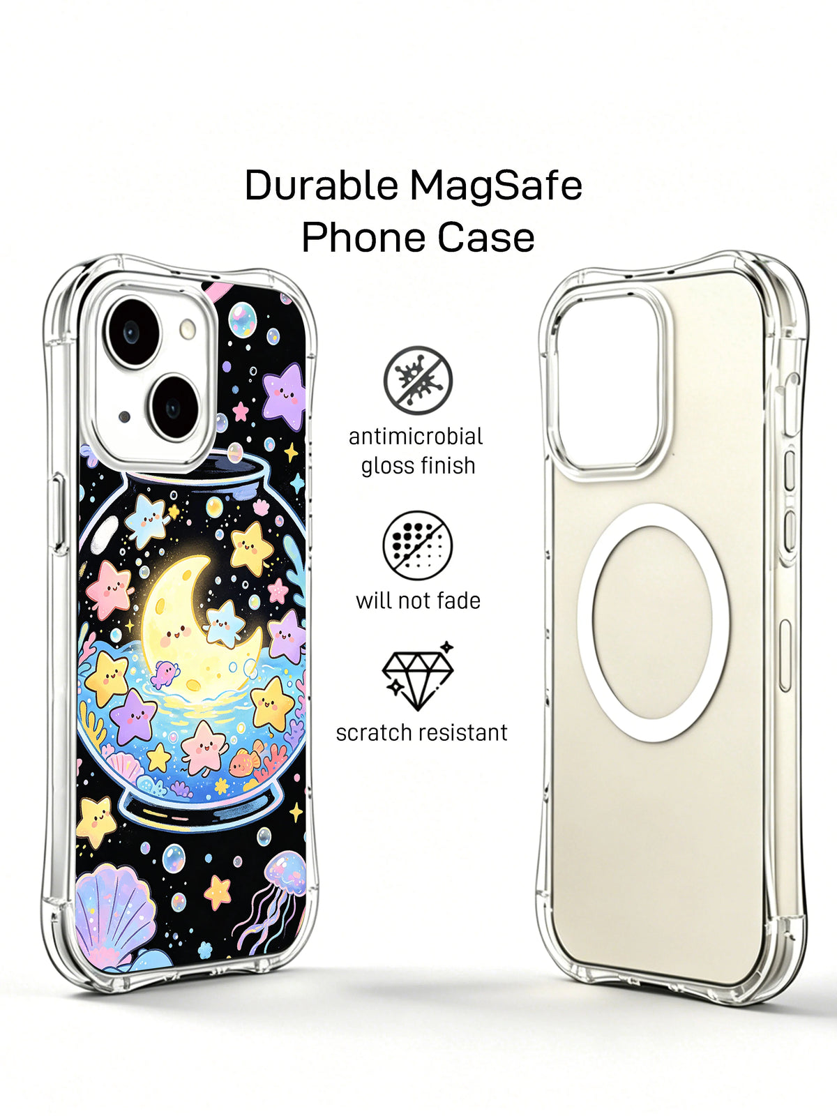 Supplied marketing graphic with unverified protection, fit or MagSafe statements