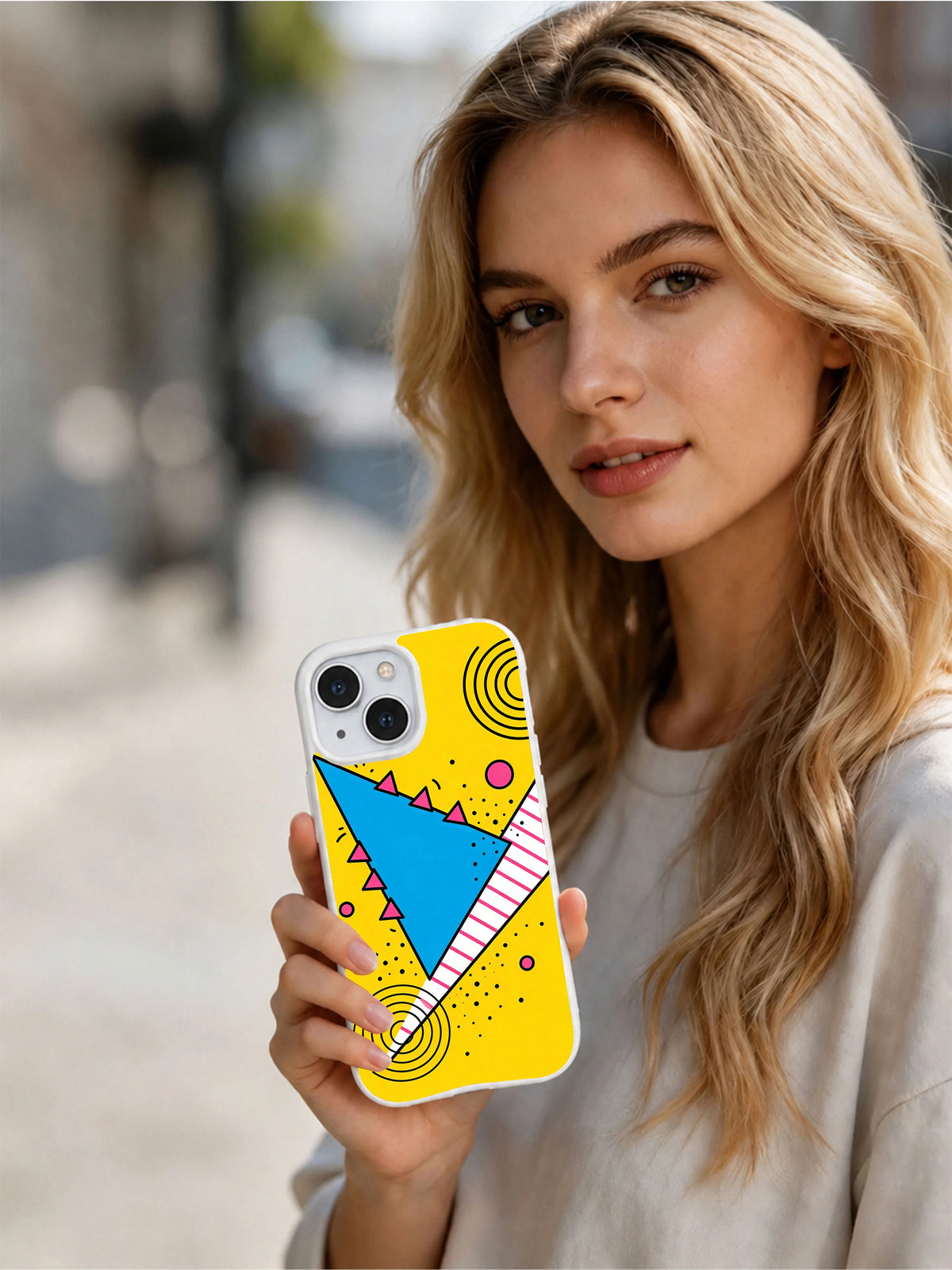 Happy Triangle Club iPhone 15 case product view 6