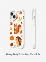 Harvest Friends Parade: Rear and narrow side views of the illustrated case.