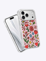 Heart Botanical Love Garden artwork gallery view 3 on an iPhone case