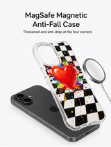 Heart Explosion Festival artistic phone case packaging view