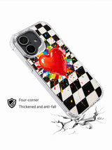 Heart Explosion Festival colorful pop art case lifestyle detail