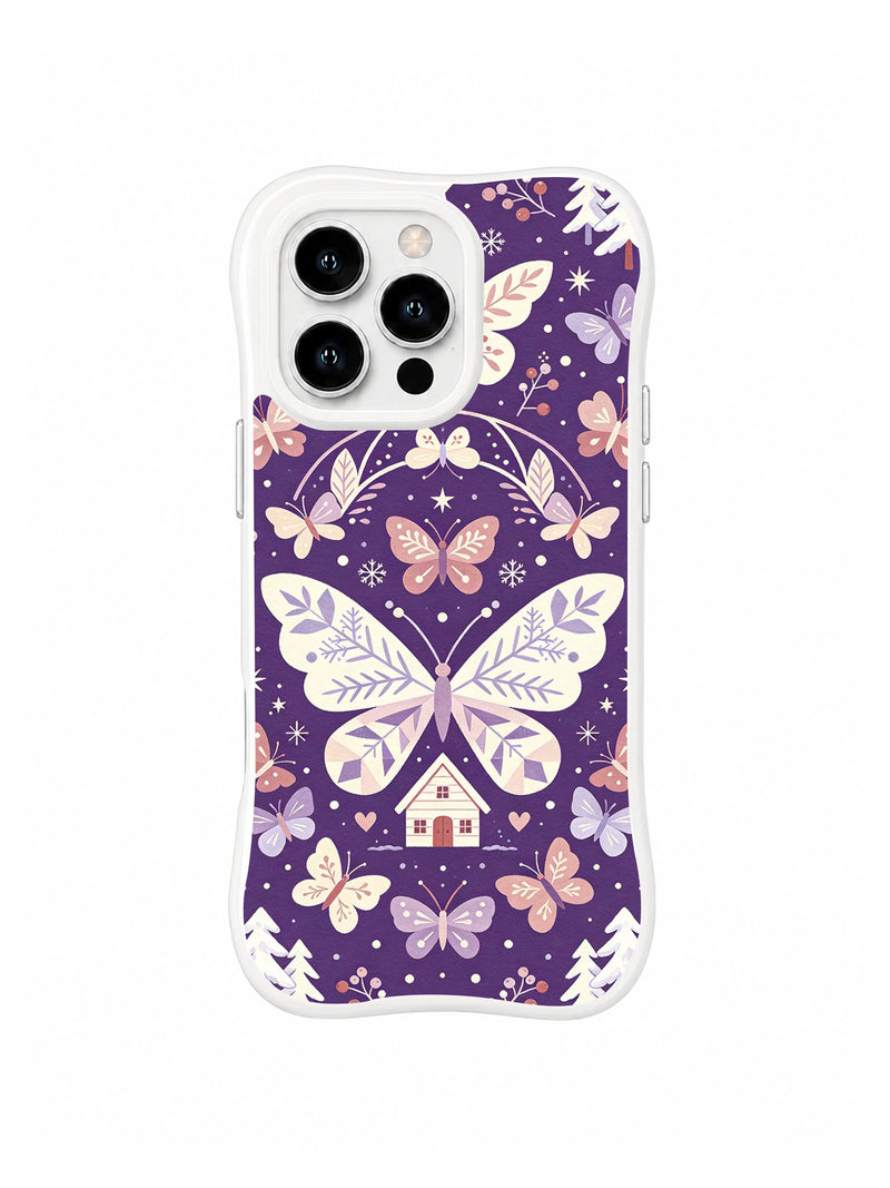 Winter Butterfly Hearth iPhone 13 Pro Case