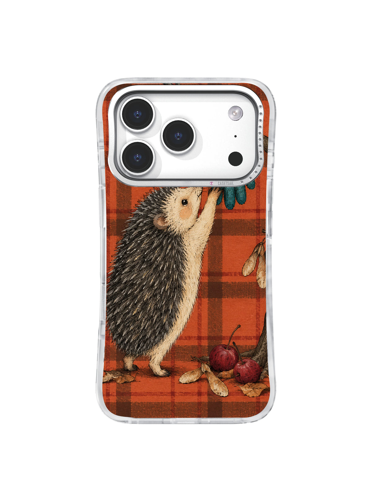Lost-and-Found at Hedgehog Corner iPhone 17 Pro case front view
