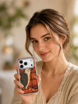 Lost-and-Found at Hedgehog Corner iPhone 17 Pro case lifestyle view