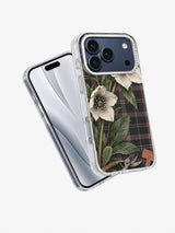 Hellebores After the Door Closes iPhone 17 Pro case angled view