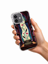 Herbarium of Unwritten Words iPhone 17 Case handheld view