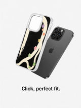 Hidden Flower Universe iPhone case fit view