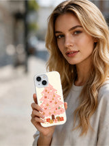 Holiday Keepsake Shelf Merry Vellum iPhone case lifestyle view