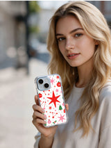 Holiday Star Sparkle celestial holiday phone case lifestyle