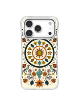 Horseshoe Sun Ritual western pattern iPhone 17 Pro case