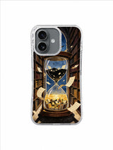 Owl Arch Forgotten Pages artwork on Hourglass Library iPhone 17 Case
