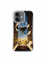 Parchment Wind Library Tower artwork on Hourglass Library iPhone 17 Case