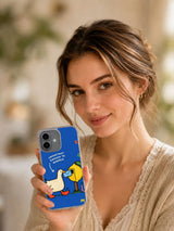 Important Enough to Waddle iPhone 16 case lifestyle view