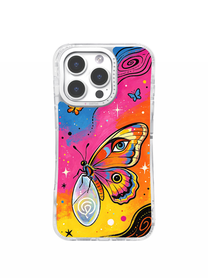 Infinite Butterfly Universe Art iPhone Case