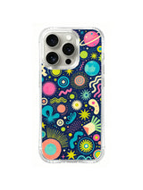 Joy Signal Cosmos pattern iPhone 14 Pro Max case