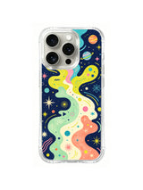 Rainbow River Galaxy pattern iPhone 14 Pro Max case