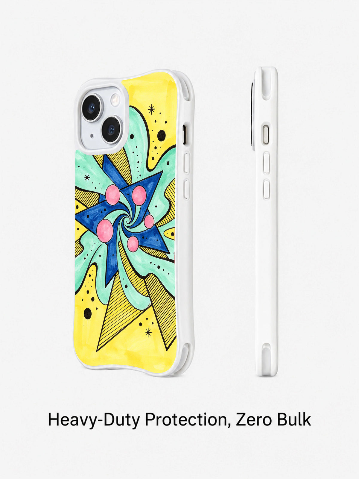 Infinite Color Playground geometric art case