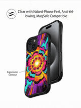 Infinite Creative Energy iPhone 15 Plus case lifestyle