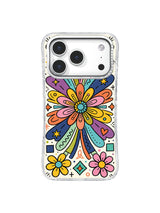 Center Joy Totem pattern iPhone 17 Pro case