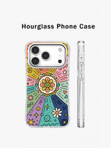Infinite Joy Totem colorful folk art iPhone 17 Pro case