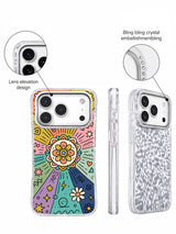 Infinite Joy Totem artist-designed iPhone 17 Pro case side view