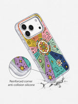 Infinite Joy Totem cute geometric phone case presentation