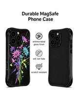 Ink Night Daisy Riot phone case front and back