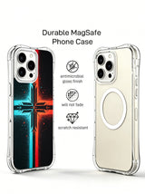 Şeffaf MagSafe iPhone 14 Pro Max Kılıf - Manyetik Telefon Kılıfı