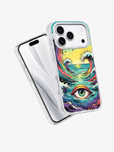 Angled front and rear views of the Tidal Horizon Gaze case
