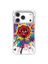 Rear view of the featured Rose Voltage artwork
