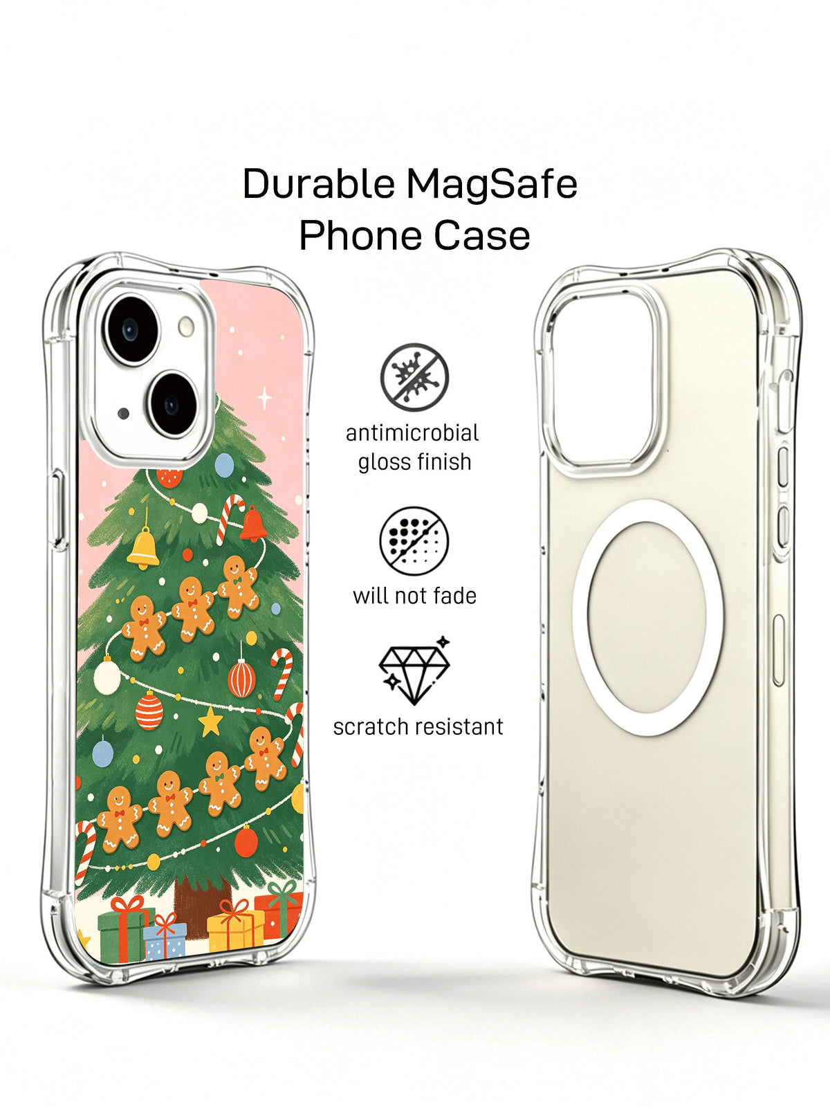 Jolly Ginger Parade iPhone 14 Plus case side-profile presentation