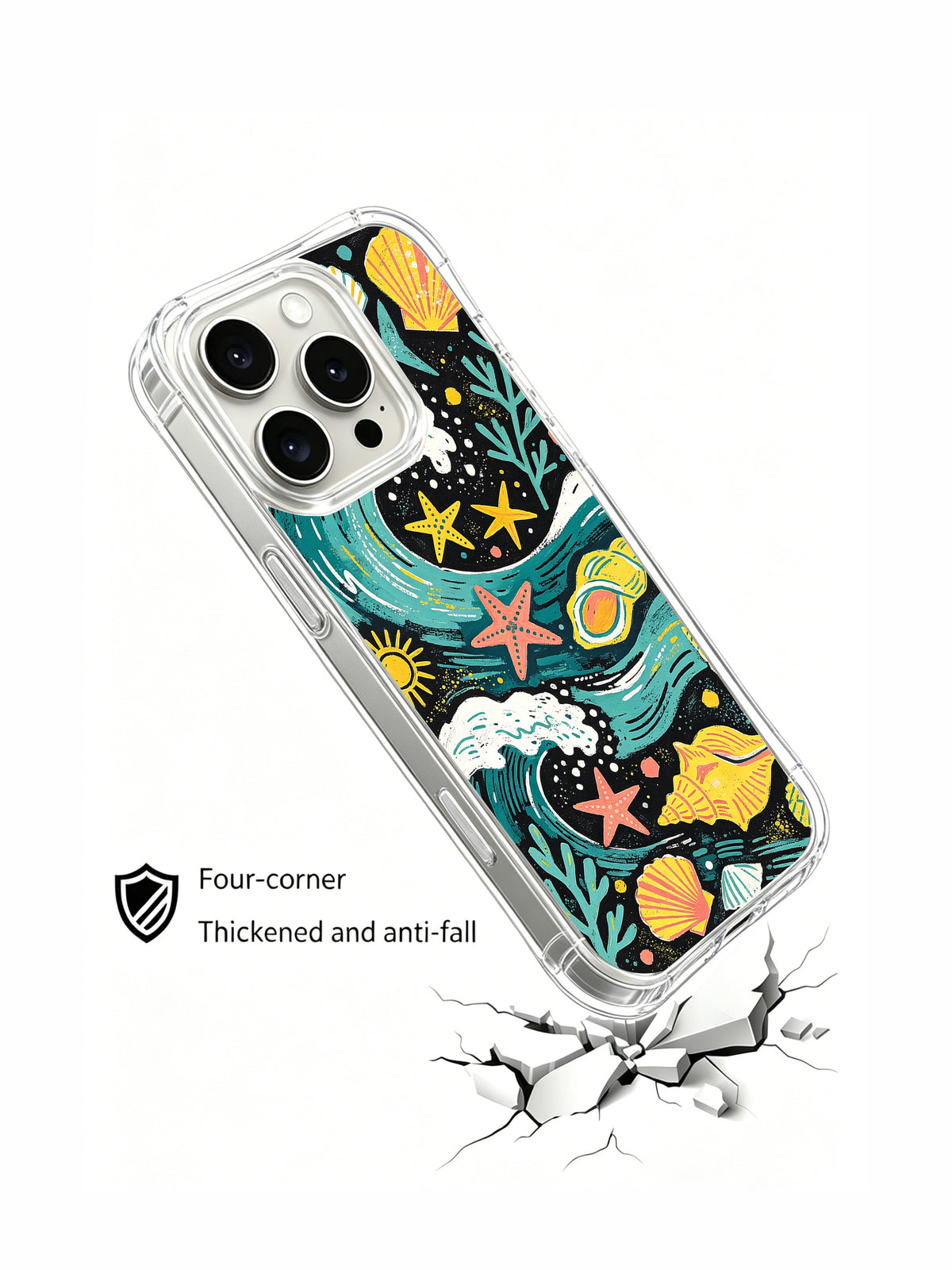 Coastal Treasure coastal phone case lifestyle view