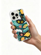 Coastal Treasure artist designed phone case detail