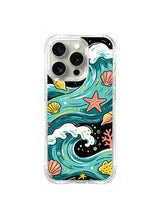 Sunlit Turquoise Tide pattern
