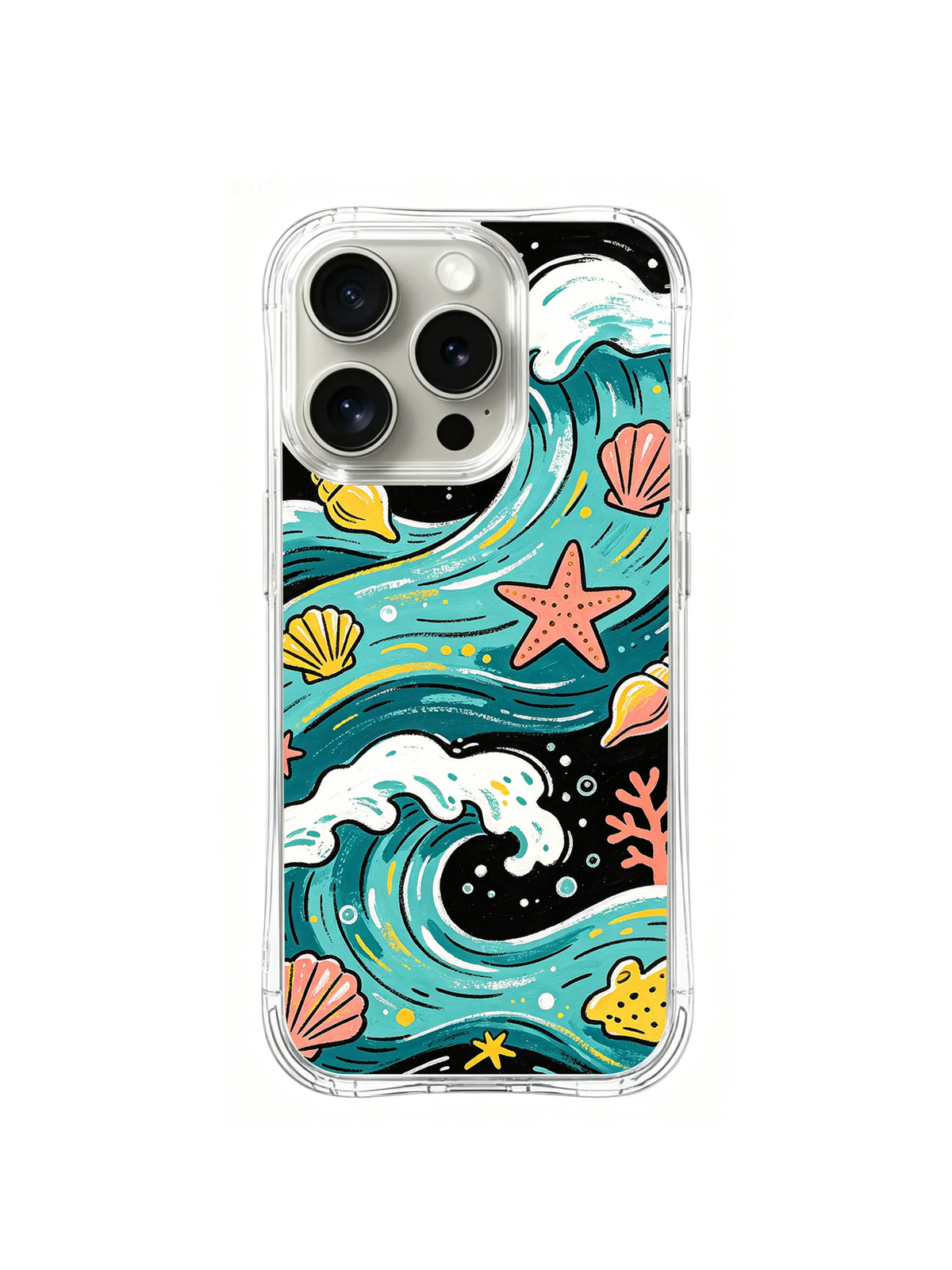 Sunlit Turquoise Tide pattern