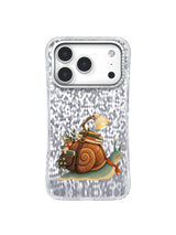 Lamp on the Long Road clear iPhone 17 Pro Case front