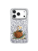 Kind light journey snail artwork for iPhone case
