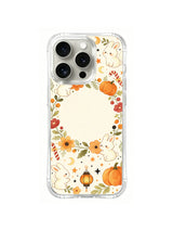 Bunny Harvest Wreath pattern on iPhone 14 Pro case