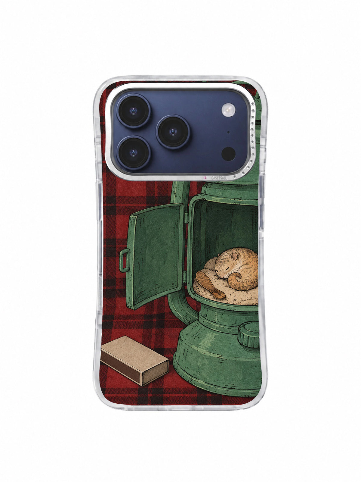 A Lantern with Nothing to Prove iPhone 17 Pro case front view