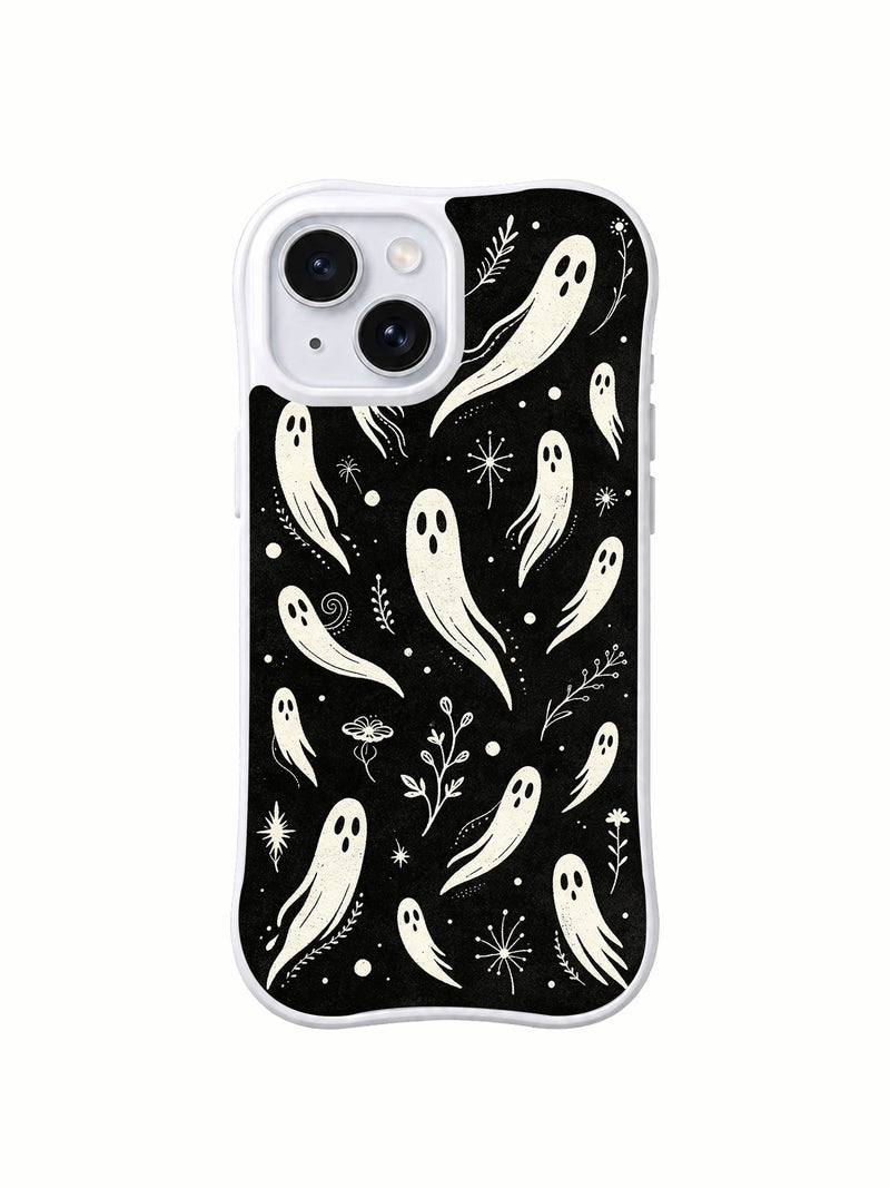 Lanternless Path Spirits iPhone 15 Plus Case – Dark Cottagecore Ghost Art