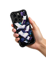 Library of Dreams dark academia art iPhone 15 Pro case view 5