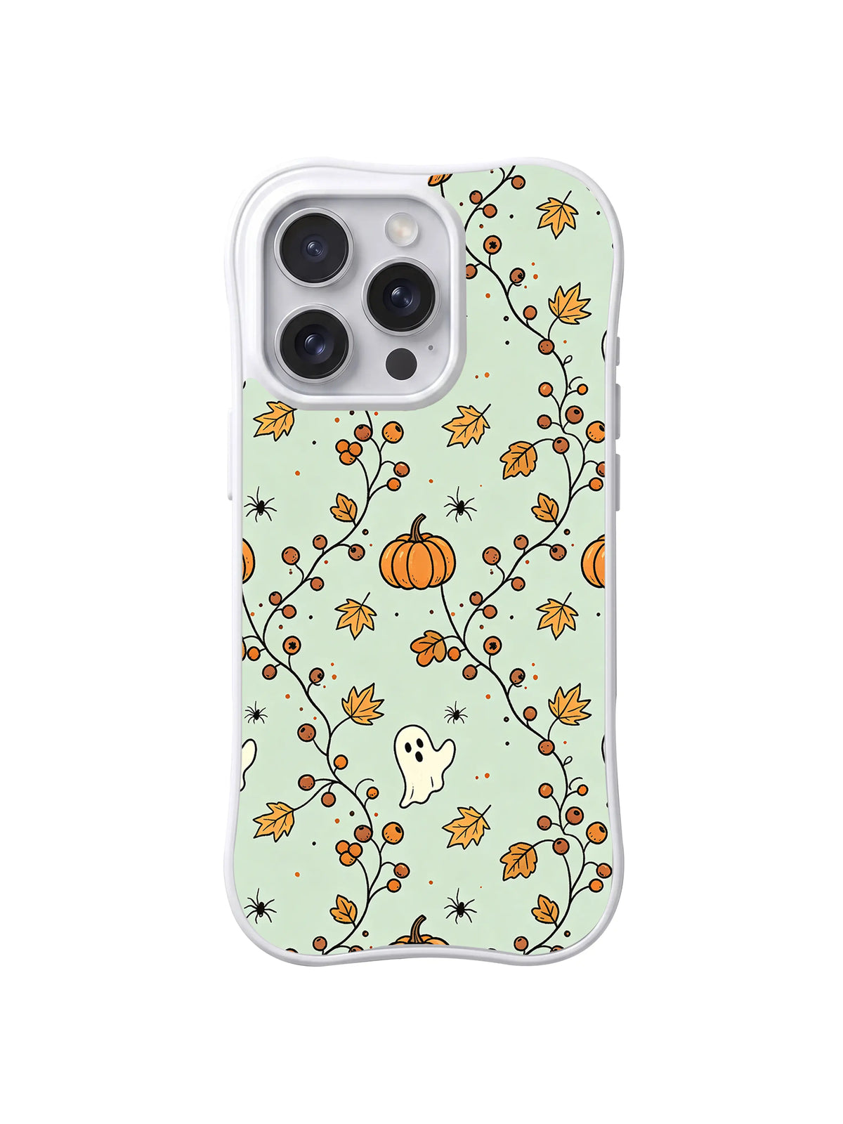Berry Vine Ghost Path iPhone 14 Pro case pattern