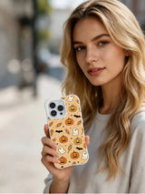 Candy ghost star party iPhone 14 Pro case lifestyle