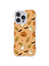 Candy Corn Ghost Parade iPhone 14 Pro case pattern